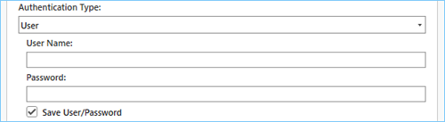 User authenticated connection User authenticated connection